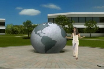Supermodel Cici at the view3d.tv campus